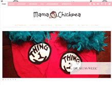 Tablet Screenshot of mamachickpea.com